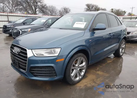 2018 Audi Q3 2.0T Premium/2.0T Sport Premium z USA, uszkodzony, nr VIN WA1ECCFS4JR002669